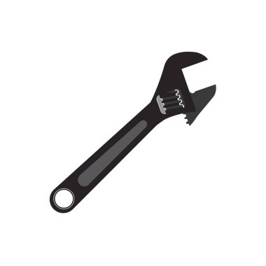 boru anahtarı simgesi vektör çizim sembolü tasarımı