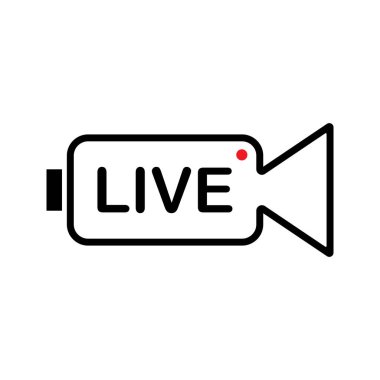 canlı ikon vektör illüstrasyon sembolü tasarımı