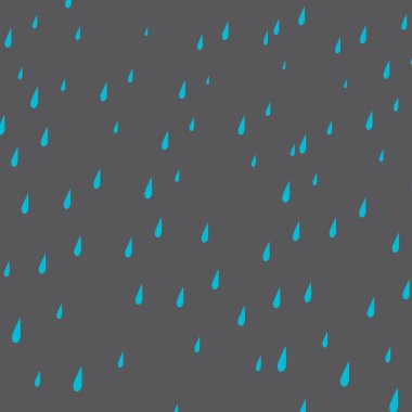 rain water pattern background illustration design