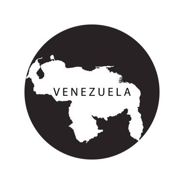 Venezuela map icon vector illustration symbol design