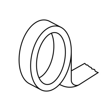 duct tape icon vector illustration symbol design