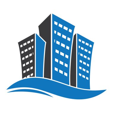 apartment icon vector illustration logo design