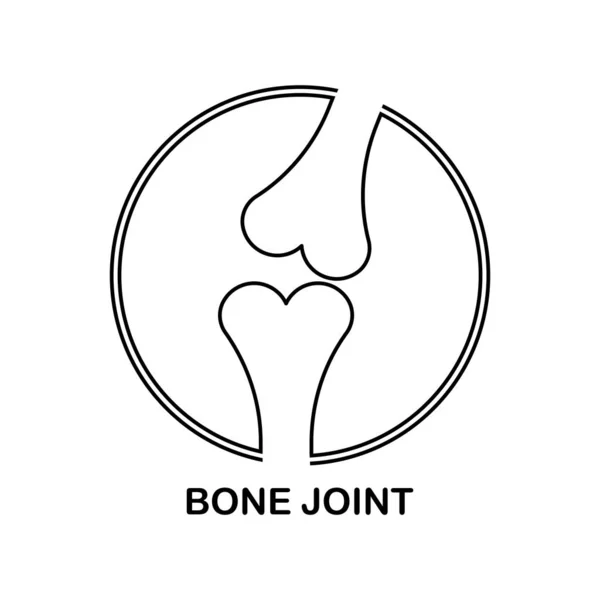 Bone Joints Icon Vector Illustration Symbol Design — ストックベクタ
