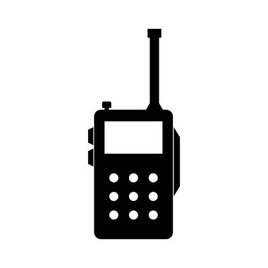 walkie talkie vector icon illustration dessign technology
