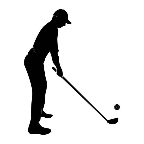高尔夫标志矢量图解符号设计模板 — 图库矢量图片