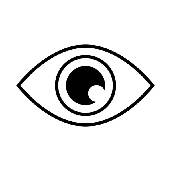 Auge Symbol Vektor Illustration Symbol Design — Stockvektor