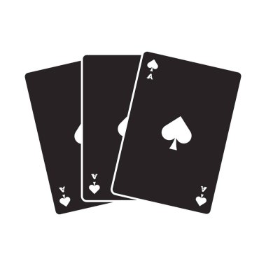 Kumarhane simgesi vektör illüstrasyon logo tasarımı