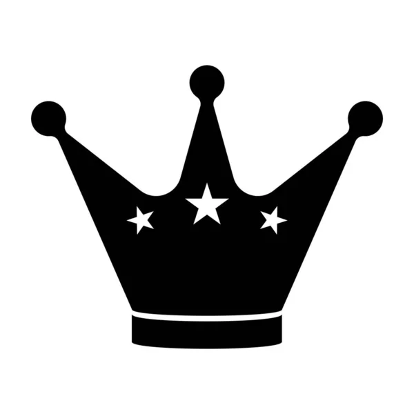 Crown Logo Vector Illustration Template Design — Stock Vector