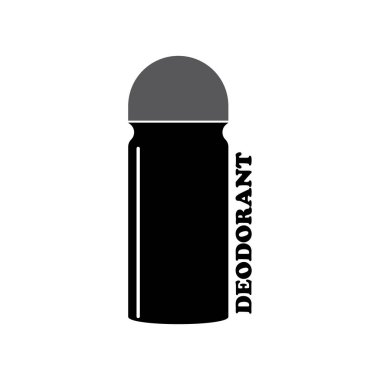 Deodorant simgesi vektör çizim şablonu tasarımı