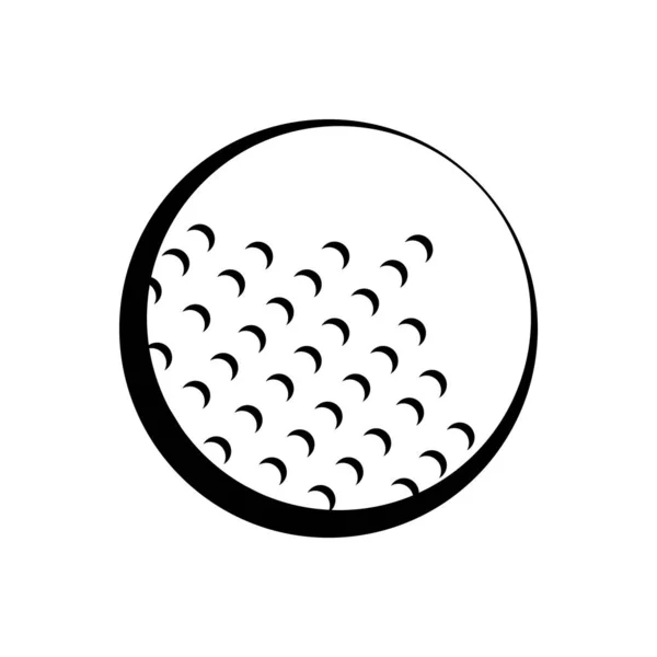 Golf Ikon Vektor Illustration Symbol Design — Stock vektor