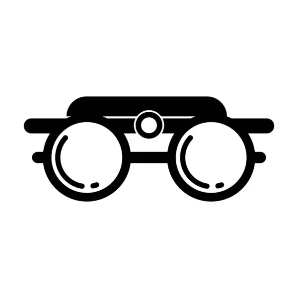 Eye Health Test Lens Icon Vector Illustration Symbol Design — Stock Vector