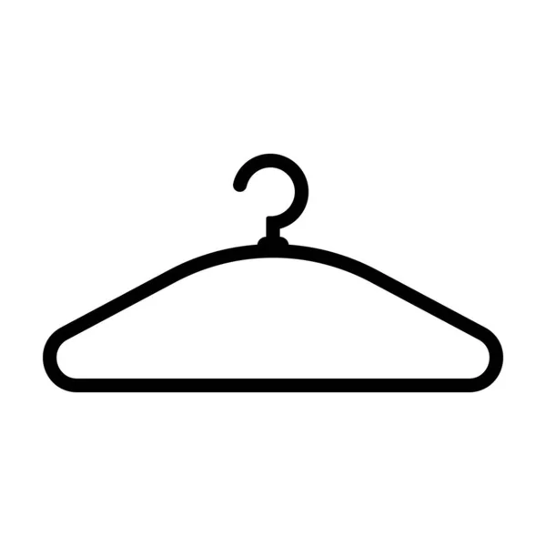 Appendiabiti Icona Vettore Illustrazione Simbolo Disegno — Vettoriale Stock