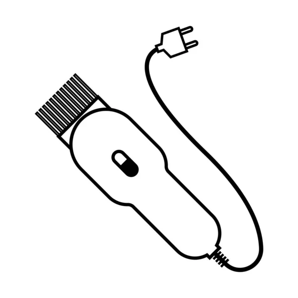 Elektryczne Nożyce Wektor Ikona Ilustracja Szablon Projekt — Wektor stockowy
