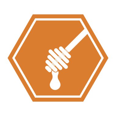 Bal Avcısı logo vektör illüstrasyon sembolü tasarımı