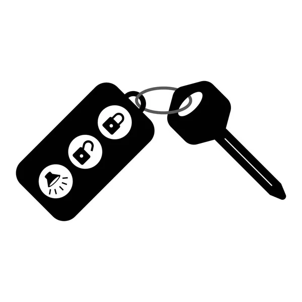 Auto Schlüssel Symbol Vektor Illustration Symbol Design — Stockvektor