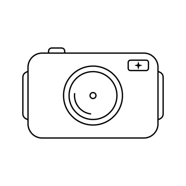 Camera Icon Vector Illustration Template Design — стоковый вектор
