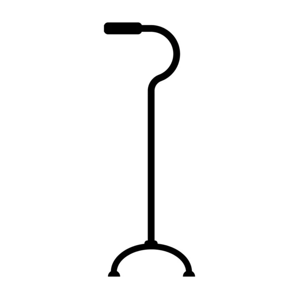 Krücke Vektor Symbol Illustration Symbol Design — Stockvektor