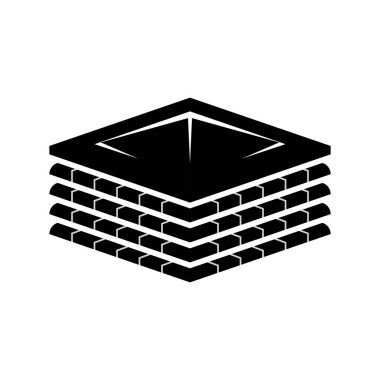 Spor stadyumu ikon vektör illüstrasyon sembolü tasarımı