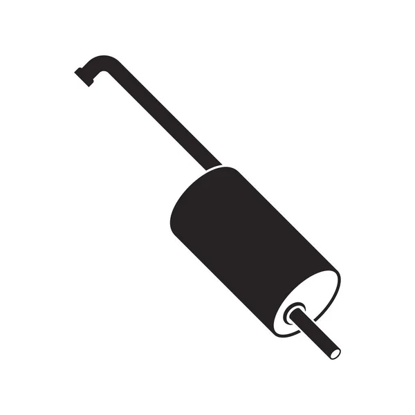 Exhaust Vector Icon Illustration Symbol Design — Stock Vector