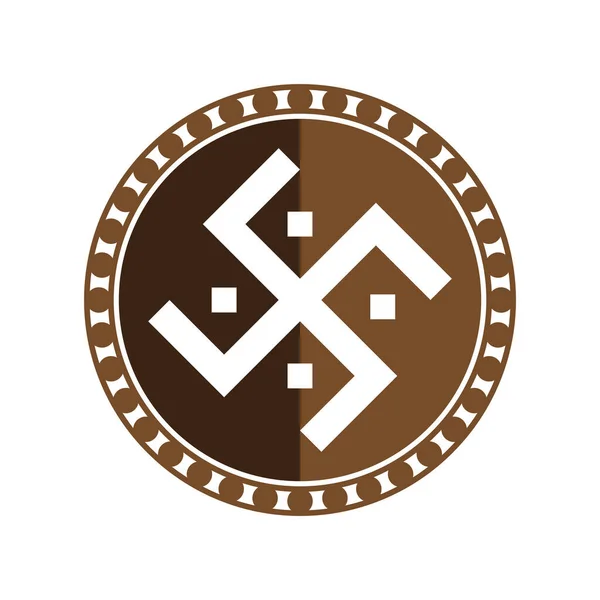 Σχεδιασμός Συμβόλων Εικονογράφησης Διανύσματος Εικονιδίου Swastica — Διανυσματικό Αρχείο