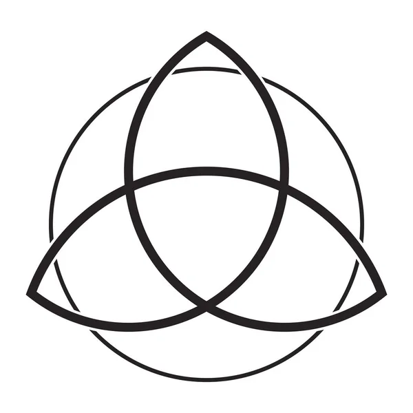Wicca Icône Vectorielle Illustration Symbole Conception — Image vectorielle