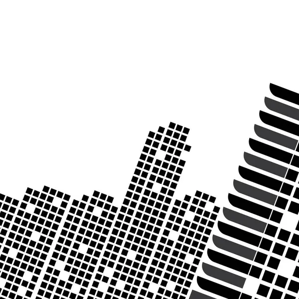 Πόλη Skyline Κινούμενο Φόντο Ρυμουλκούμενο Διάνυσμα Εικονογράφηση Σχεδιασμό — Διανυσματικό Αρχείο