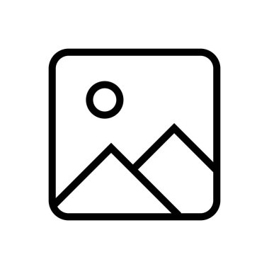 resim galerisi ikonu vektör illüstrasyon sembolü tasarımı