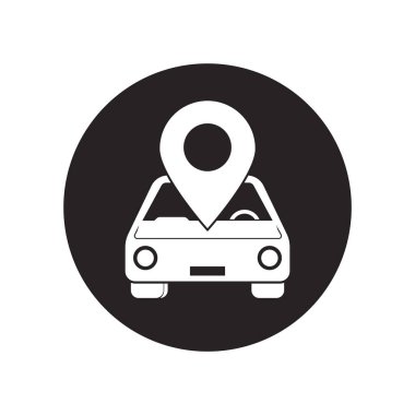 araba tamir merkezi simge vektör çizim sembolü tasarımı