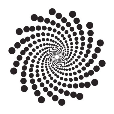 Dairesel yarım tonlu noktalar arkaplan çizimi tasarımı