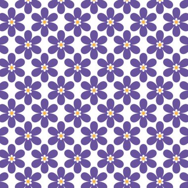 Güzel çiçek arkaplan vektör çizimi tasarımı