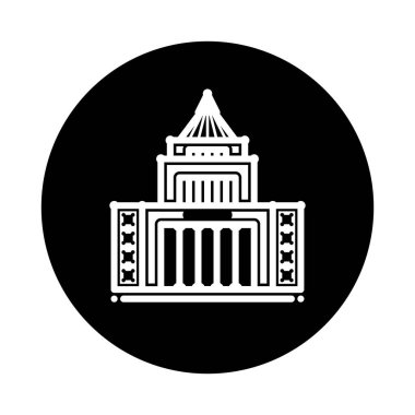 Cami logosu vektör illüstrasyon tasarımı