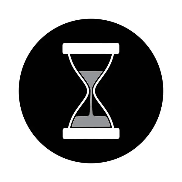 Hourglass Logo Vector Illustration Template Design — Stock Vector