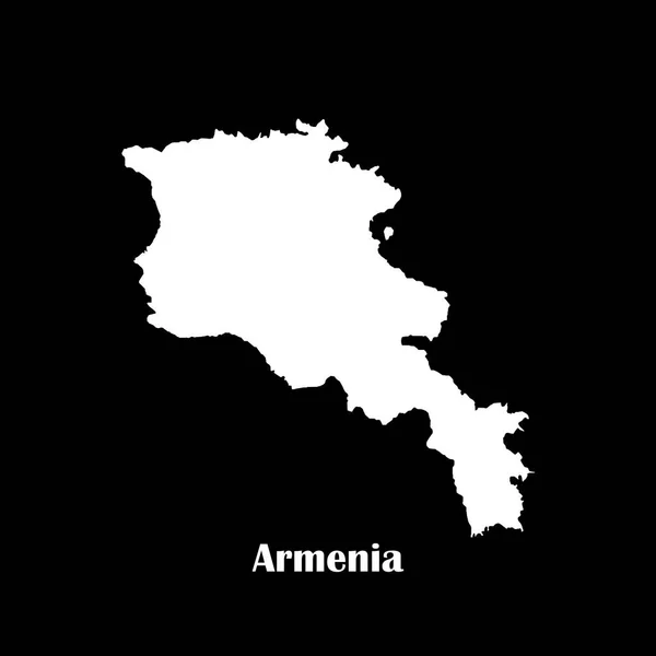 Дизайн Векторных Символов Карты Армении — стоковый вектор