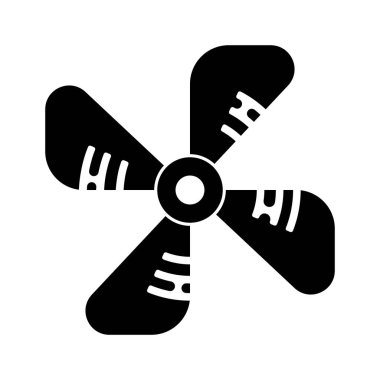 Hayran simgesi vektör yanılsama şablonu