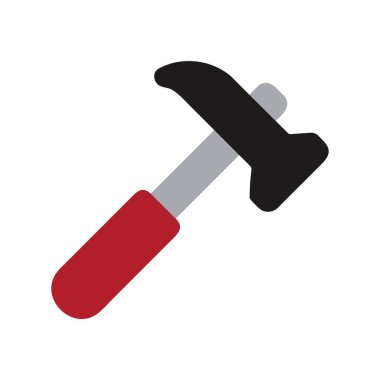 Çekiç vektör resmetme şablonu tasarımı