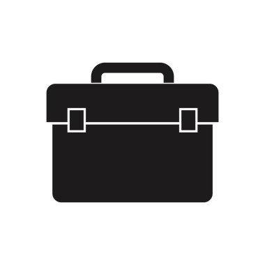 evrak çantası ikonu vektör illüstrasyon sembolü tasarımı