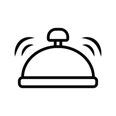 Çan simgesi illüstrasyon tasarımı