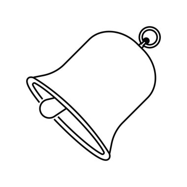 Çan simgesi illüstrasyon tasarımı