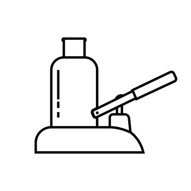 Hidrolik kriko simgesi tasarımı