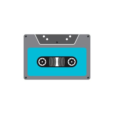 Kaset logo vektör tasarımı