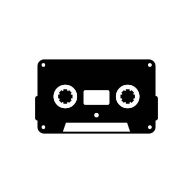 Kaset logo vektör tasarımı