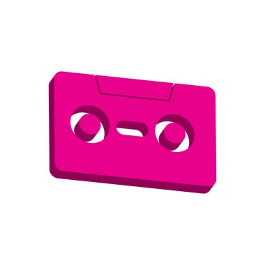 Kaset logo vektör tasarımı