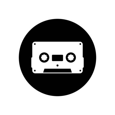 Kaset logo vektör tasarımı