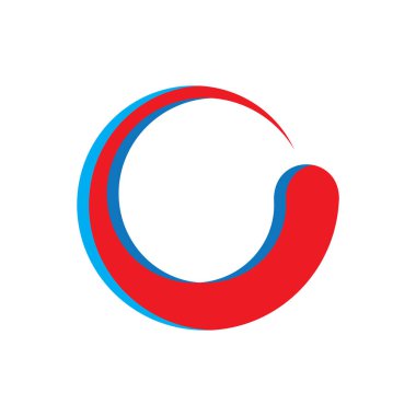 Spinner logo illüstrasyon vektör tasarımı