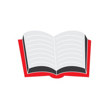 kitap simgesi ögesi basit tasarım