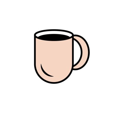 Kahve fincanı resim tasarımı