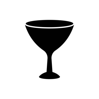 şarap camı simgesi logo tasarımı