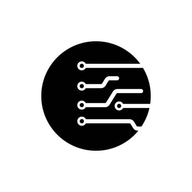 Devre tahtası simgesi element tasarımı