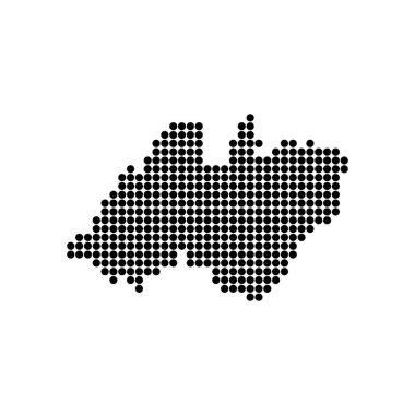 Endonezya 'nın yeni başkenti olacak Kalimantan bölgelerinden biri olan takımadanın başkenti için harita simgesi