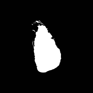 Sri Lanka harita simgesi tasarımı